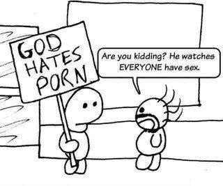 God hates porn