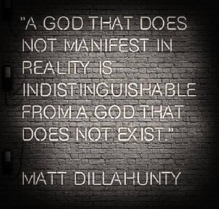 A God that does not manifest