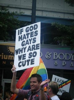 If god hates gays