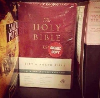 The Bible Signed Copy