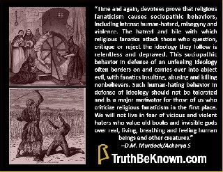 Religiots are sociopaths