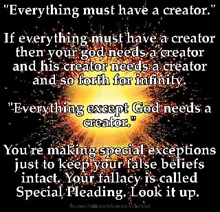 Everything must have a creator