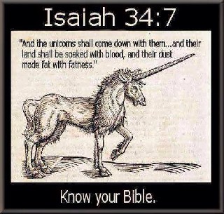 Unicorns in the Bible