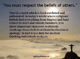 respect belief of others