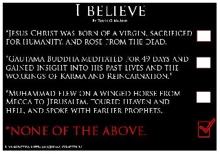 I believe