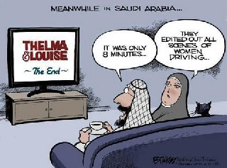 meanwhile in Saudi Arabia