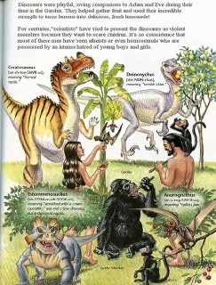 Adam and Eve an the Dinosaurs