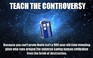 Teach the controversy