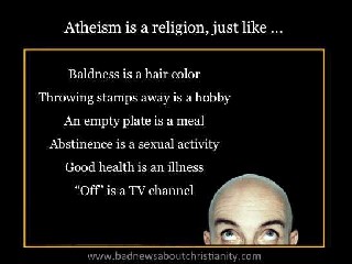Atheism is a religion