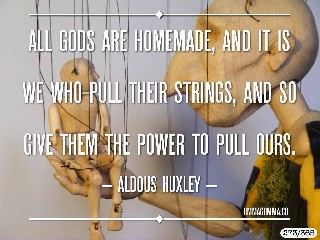 all gods are home made