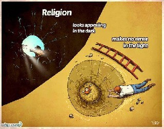 Religion looks appealing in the dark