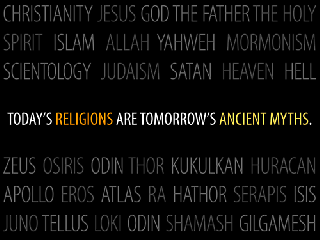 today religions tomorrow myths