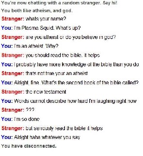 Read the Bible it helps