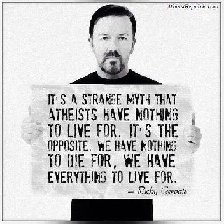 Atheists have nothing to die for