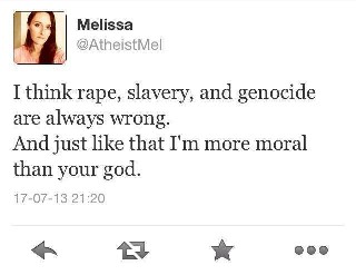 more moral than your god