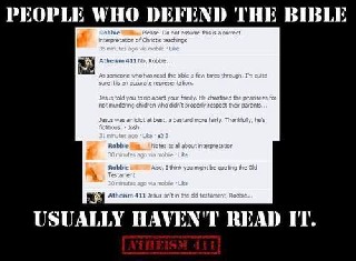 People who defend the bible