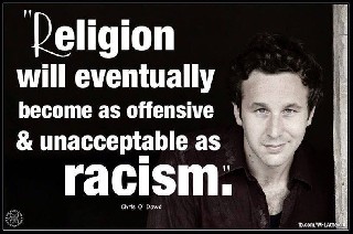 Religion will become offensive and unacceptable