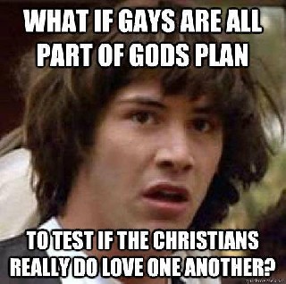 gays are part of gods plan