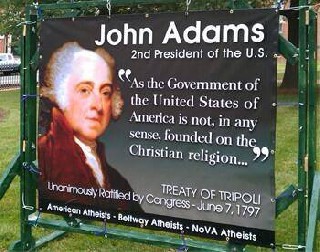 The USA is not a christian nation  Deal with it