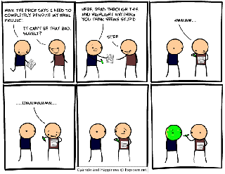 highlighting stupid with a marker