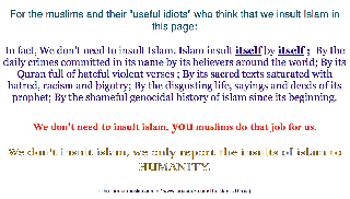 Insulting Islam