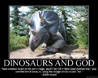 Dinosaurs and God
