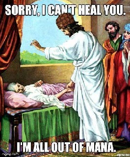 Jesus cant heal