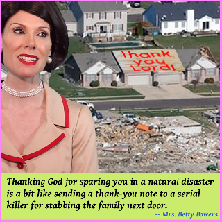 Thank you God for sparing me in that natural disaster