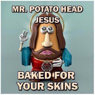 Mr  Potato Head Jesus