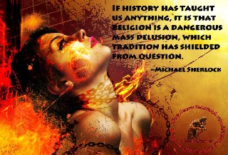 Religion is a dangerous mass delusion