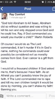 Creationists are potential mass murderers