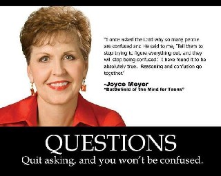 Quit asking Questions
