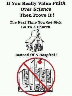 chose church over hospital religiot