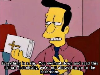 Everything is a sin
