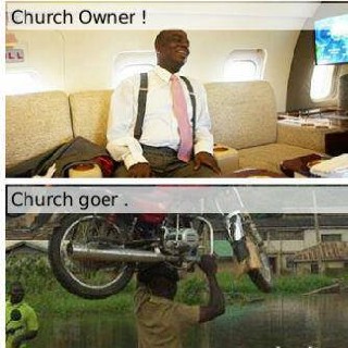 Church owner and goer