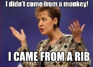 I didnt come from a monkey