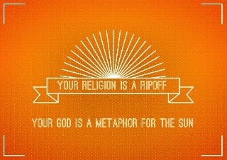 Your religion is a ripoff