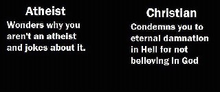 Atheist vs Christian