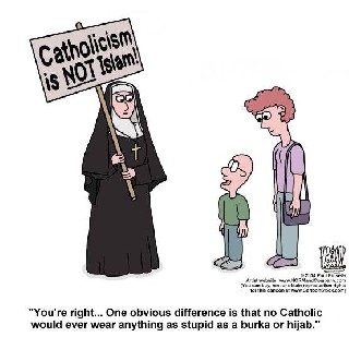 Catholicism is not Izlam