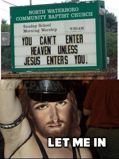Let me in