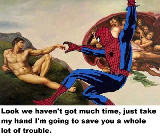 Spiderman is God