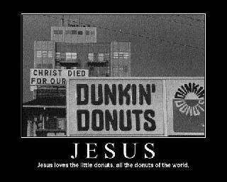 Jesus loves Donuts