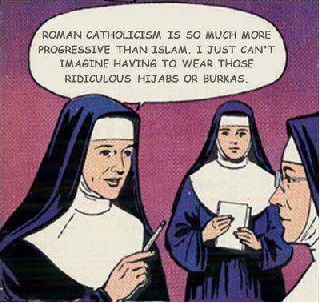 Catholicism is more progressive then Islam