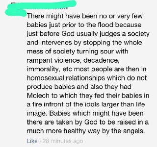 the stupidity in that statement is absolutely breathtaking