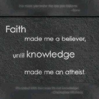 Faith made me a believer