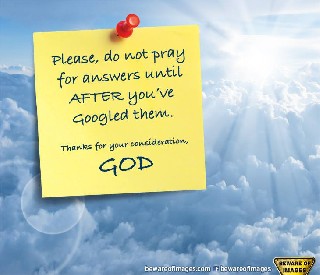 A note from your God