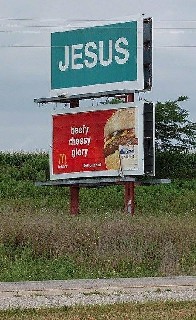 Jesus beefy cheesy glory
