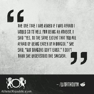 Afraid of going to Hell
