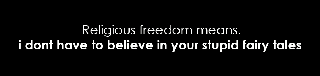 religious freedom