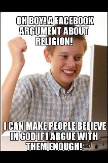 Religious using facebook